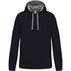 KARIBAN K446 - Sweat à Capuche Bicolore -Style au Travail aHR0cDovL21lZGlhMi5kZXNpZ25wYXJ0bmVyLmZyL2MvcC80ODgwLzQ4ODAtNTQwNy0xLmpwZw