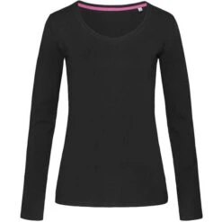 Stedman ST9720 - Claire V-neck Long Sleeve -Style au Travail aHR0cDovL21lZGlhMi5kZXNpZ25wYXJ0bmVyLmZyL2MvcC82MjUxLzYyNTEtMjA2MC0xLmpwZw
