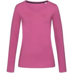 Stedman ST9720 - Claire V-neck Long Sleeve -Style au Travail aHR0cDovL21lZGlhMi5kZXNpZ25wYXJ0bmVyLmZyL2MvcC82MjUxLzYyNTEtOTI3My0xLmpwZw