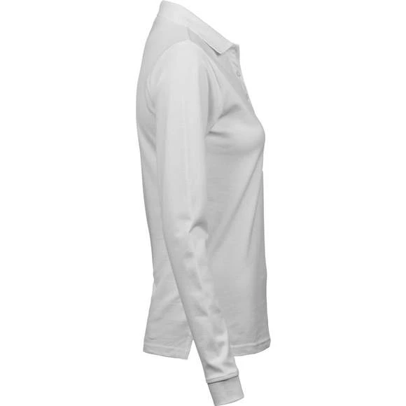 146 - Ladies Luxury LS Stretch Polo 9 146 - Ladies Luxury LS Stretch Polo – Image 9