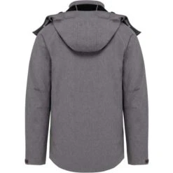 KARIBAN K413 - Veste Softshell à Capuche Homme -Style au Travail aHR0cDovL21lZGlhMi5kZXNpZ25wYXJ0bmVyLmZyL2MvcC82ODQ3LzY4NDctMTE2ODYtMi5qcGc