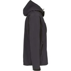 KARIBAN K413 - Veste Softshell à Capuche Homme -Style au Travail aHR0cDovL21lZGlhMi5kZXNpZ25wYXJ0bmVyLmZyL2MvcC82ODQ3LzY4NDctMzY3MS0zLmpwZw