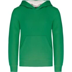 KARIBAN K453 - Sweat-shirt Capuche Contrastée Enfant -Style au Travail aHR0cDovL21lZGlhMi5kZXNpZ25wYXJ0bmVyLmZyL2MvcC82ODUzLzY4NTMtNTQwNS0xLmpwZw