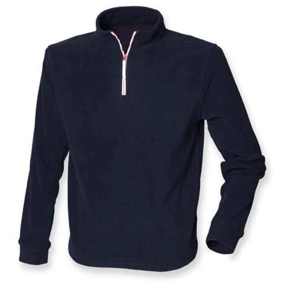 LV570 - ¼ Zip Long Sleeve Fleece Piped 2 LV570 - ¼ Zip Long Sleeve Fleece Piped – Image 2