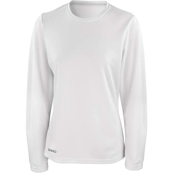S254F - Women's Spiro Quick Dry Long Sleeve T-shirt 2 S254F - Women's Spiro Quick Dry Long Sleeve T-shirt – Image 2