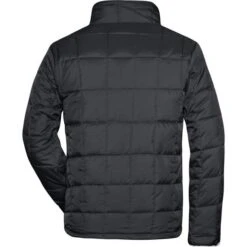 James & Nicholson JN1035 - Men's Padded Light Weight Jacket -Style au Travail aHR0cDovL21lZGlhMi5kZXNpZ25wYXJ0bmVyLmZyL2MvcC83NzY2Lzc3NjYtMTA3NzQtMi5qcGc