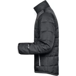 James & Nicholson JN1035 - Men's Padded Light Weight Jacket -Style au Travail aHR0cDovL21lZGlhMi5kZXNpZ25wYXJ0bmVyLmZyL2MvcC83NzY2Lzc3NjYtMTA3NzQtNC5qcGc