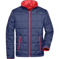 James & Nicholson JN1035 - Men's Padded Light Weight Jacket -Style au Travail aHR0cDovL21lZGlhMi5kZXNpZ25wYXJ0bmVyLmZyL2MvcC83NzY2Lzc3NjYtMTA3NzYtMS5qcGc