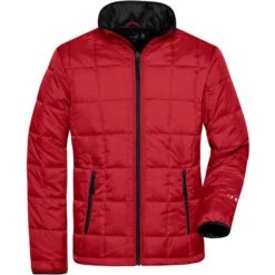 James & Nicholson JN1035 - Men's Padded Light Weight Jacket -Style au Travail aHR0cDovL21lZGlhMi5kZXNpZ25wYXJ0bmVyLmZyL2MvcC83NzY2Lzc3NjYtMTA3NzctMS5qcGc