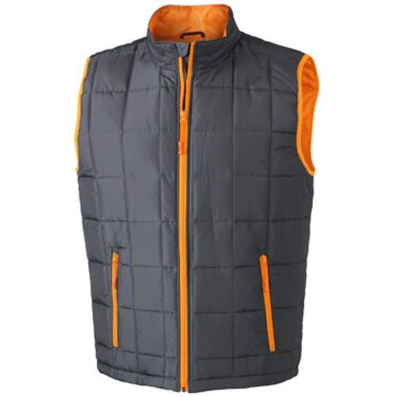 James & Nicholson JN1037 - Men's Padded Light Weight Vest 3 James & Nicholson JN1037 - Men's Padded Light Weight Vest – Image 3