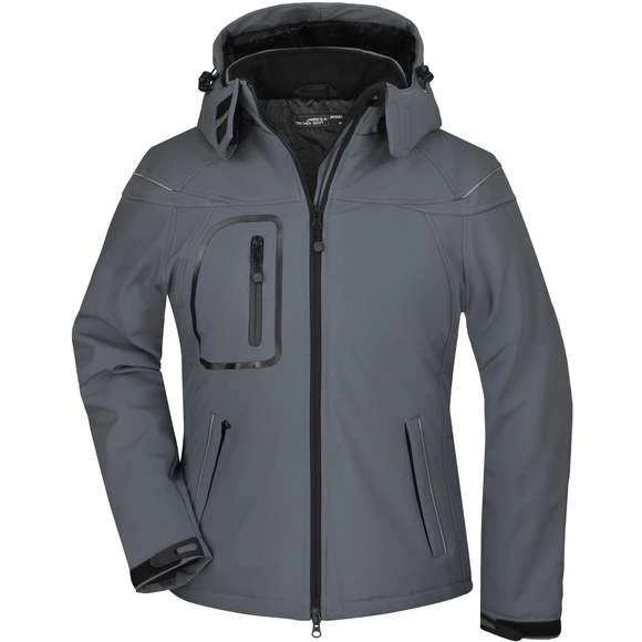 James & Nicholson JN1001 - Ladies' Winter Softshell Jacket 6 James & Nicholson JN1001 - Ladies' Winter Softshell Jacket – Image 6