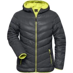 James & Nicholson JN1059 - Ladies' Down Jacket -Style au Travail aHR0cDovL21lZGlhMi5kZXNpZ25wYXJ0bmVyLmZyL2MvcC83NzczLzc3NzMtMTA3ODEtMS5qcGc