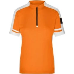 James & Nicholson JN451 - Ladies' Bike-T Half Zip -Style au Travail aHR0cDovL21lZGlhMi5kZXNpZ25wYXJ0bmVyLmZyL2MvcC83ODEyLzc4MTItMTA3NDYtMS5qcGc