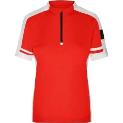 James & Nicholson JN451 - Ladies' Bike-T Half Zip -Style au Travail aHR0cDovL21lZGlhMi5kZXNpZ25wYXJ0bmVyLmZyL2MvcC83ODEyLzc4MTItMTA3NTEtMS5qcGc