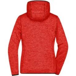James & Nicholson JN588 - Ladies' Knitted Fleece Hoody -Style au Travail aHR0cDovL21lZGlhMi5kZXNpZ25wYXJ0bmVyLmZyL2MvcC83ODMwLzc4MzAtMTA4NzItMi5qcGc