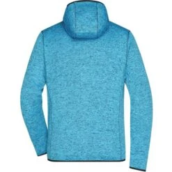 James & Nicholson JN589 - Men's Knitted Fleece Hoody -Style au Travail aHR0cDovL21lZGlhMi5kZXNpZ25wYXJ0bmVyLmZyL2MvcC83ODMxLzc4MzEtMTA4NjctMi5qcGc