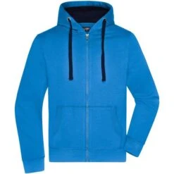 James & Nicholson JN595 - Men's Hooded Jacket -Style au Travail aHR0cDovL21lZGlhMi5kZXNpZ25wYXJ0bmVyLmZyL2MvcC83ODMzLzc4MzMtMTA4NzMtMS5qcGc