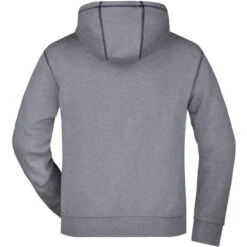 James & Nicholson JN961 - Men's Lifestyle Hoody -Style au Travail aHR0cDovL21lZGlhMi5kZXNpZ25wYXJ0bmVyLmZyL2MvcC83ODU0Lzc4NTQtMTA4ODgtMi5qcGc