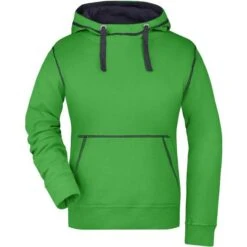 James & Nicholson JN960 - Ladies' Lifestyle Hoody -Style au Travail aHR0cDovL21lZGlhMi5kZXNpZ25wYXJ0bmVyLmZyL2MvcC83ODUzLzc4NTMtMTA4NjQtMS5qcGc