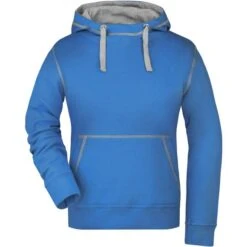 James & Nicholson JN960 - Ladies' Lifestyle Hoody -Style au Travail aHR0cDovL21lZGlhMi5kZXNpZ25wYXJ0bmVyLmZyL2MvcC83ODUzLzc4NTMtMTA4ODYtMS5qcGc