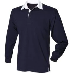 FR001 - L/S Plain Rugby Shirt -Style au Travail aHR0cDovL21lZGlhMi5kZXNpZ25wYXJ0bmVyLmZyL2MvcC83OTUwLzc5NTAtMTgyLTEuanBn