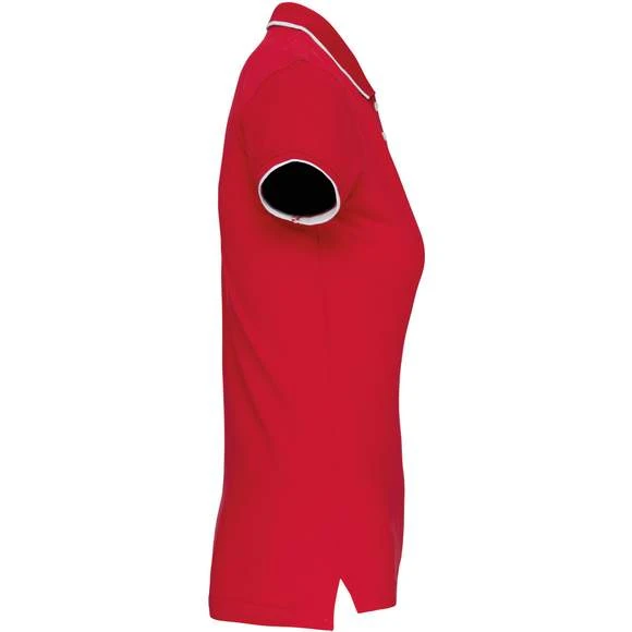 KARIBAN K252 - Polo Maille Piquée Manches Courtes Femme 7 KARIBAN K252 - Polo Maille Piquée Manches Courtes Femme – Image 7