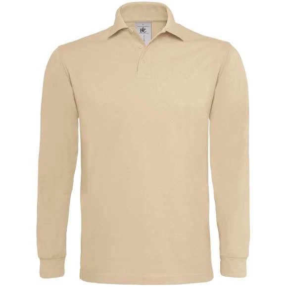 PU423 - Heavymill Longsleeve Polo 2 PU423 - Heavymill Longsleeve Polo – Image 2