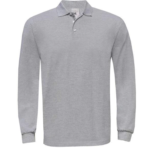 PU423 - Heavymill Longsleeve Polo 6 PU423 - Heavymill Longsleeve Polo – Image 6