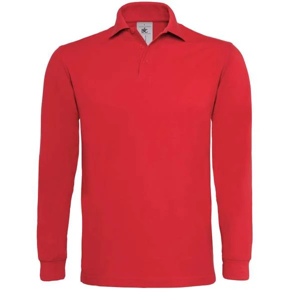 PU423 - Heavymill Longsleeve Polo 3 PU423 - Heavymill Longsleeve Polo – Image 3