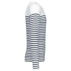 KARIBAN K366 - Marinière Manches Longues Homme -Style au Travail aHR0cDovL21lZGlhMi5kZXNpZ25wYXJ0bmVyLmZyL2MvcC84NjE4Lzg2MTgtMTE2ODQtMy5qcGc