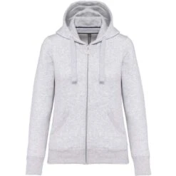 KARIBAN K464 - Sweat-shirt Zippé Capuche Femme -Style au Travail aHR0cDovL21lZGlhMi5kZXNpZ25wYXJ0bmVyLmZyL2MvcC84NjI3Lzg2MjctMTY1ODgtMS5qcGc