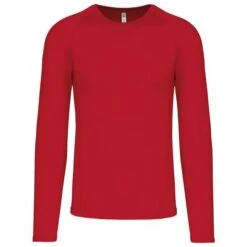 PROACT PA005 - T-shirt Double Peau Sport Manches Longues Unisexe -Style au Travail aHR0cDovL21lZGlhMi5kZXNpZ25wYXJ0bmVyLmZyL2MvcC84NzY0Lzg3NjQtMTIwNjQtMS5qcGc