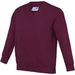 AC03J - Sweat-shirt à Col en V Pour Enfants Academy -Style au Travail aHR0cDovL21lZGlhMi5kZXNpZ25wYXJ0bmVyLmZyL2MvcC8xMDA4MC8xMDA4MC0xMzU5Mi0xLmpwZw