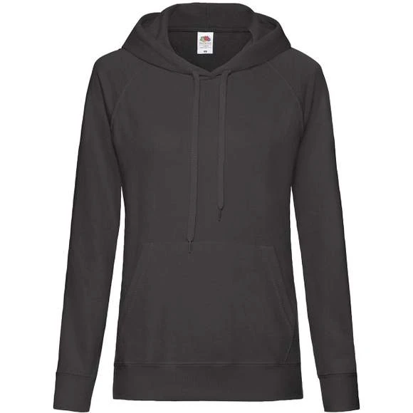 FRUIT OF THE LOOM 62-148-0 - Lightweight Hooded Sweat Lady-Fit 5 FRUIT OF THE LOOM 62-148-0 - Lightweight Hooded Sweat Lady-Fit – Image 5