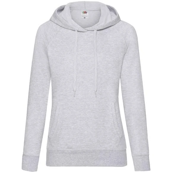 FRUIT OF THE LOOM 62-148-0 - Lightweight Hooded Sweat Lady-Fit 6 FRUIT OF THE LOOM 62-148-0 - Lightweight Hooded Sweat Lady-Fit – Image 6