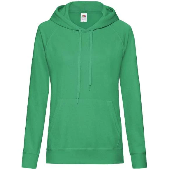 FRUIT OF THE LOOM 62-148-0 - Lightweight Hooded Sweat Lady-Fit 2 FRUIT OF THE LOOM 62-148-0 - Lightweight Hooded Sweat Lady-Fit – Image 2