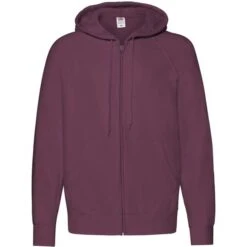 FRUIT OF THE LOOM 62-144-0 - Lightweight Hooded Sweat Jacket -Style au Travail aHR0cDovL21lZGlhMi5kZXNpZ25wYXJ0bmVyLmZyL2MvcC8xMDE4OC8xMDE4OC00MTktMS5qcGc