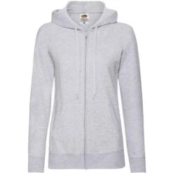 FRUIT OF THE LOOM 62-150-0 - Lightweight Hooded Sweat Jacket Lady-Fit -Style au Travail aHR0cDovL21lZGlhMi5kZXNpZ25wYXJ0bmVyLmZyL2MvcC8xMDE4OS8xMDE4OS00MDctMS5qcGc