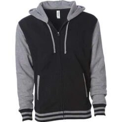INDEPENDENT IND45UVZ - Unisex Heavyweight Varsity Zip Hood -Style au Travail aHR0cDovL21lZGlhMi5kZXNpZ25wYXJ0bmVyLmZyL2MvcC8xMDM1My8xMDM1My0xMzk5MS0xLmpwZw