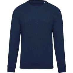KARIBAN K480 - Sweat-shirt BIO Col Rond Manches Raglan Homme -Style au Travail aHR0cDovL21lZGlhMi5kZXNpZ25wYXJ0bmVyLmZyL2MvcC8xMDU3OS8xMDU3OS0xNDM4My0xLmpwZw