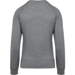 KARIBAN K481 - Sweat-shirt BIO Col Rond Manches Raglan Femme -Style au Travail aHR0cDovL21lZGlhMi5kZXNpZ25wYXJ0bmVyLmZyL2MvcC8xMDU4MC8xMDU4MC0xNDM4NC0yLmpwZw