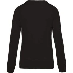 KARIBAN K481 - Sweat-shirt BIO Col Rond Manches Raglan Femme -Style au Travail aHR0cDovL21lZGlhMi5kZXNpZ25wYXJ0bmVyLmZyL2MvcC8xMDU4MC8xMDU4MC0xNTIwLTIuanBn