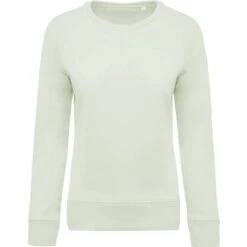 KARIBAN K481 - Sweat-shirt BIO Col Rond Manches Raglan Femme -Style au Travail aHR0cDovL21lZGlhMi5kZXNpZ25wYXJ0bmVyLmZyL2MvcC8xMDU4MC8xMDU4MC0xNzc0Ni0xLmpwZw