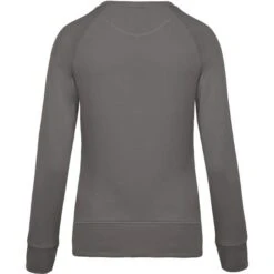 KARIBAN K481 - Sweat-shirt BIO Col Rond Manches Raglan Femme -Style au Travail aHR0cDovL21lZGlhMi5kZXNpZ25wYXJ0bmVyLmZyL2MvcC8xMDU4MC8xMDU4MC0zNDE4LTIuanBn
