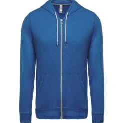 KARIBAN K438 - Veste Coton Légère à Capuche -Style au Travail aHR0cDovL21lZGlhMi5kZXNpZ25wYXJ0bmVyLmZyL2MvcC8xMDU4OS8xMDU4OS0xMzgzLTEuanBn