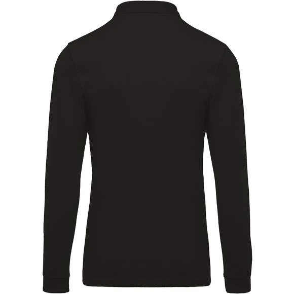KARIBAN K256 - Polo Piqué Manches Longues Homme 9 KARIBAN K256 - Polo Piqué Manches Longues Homme – Image 9