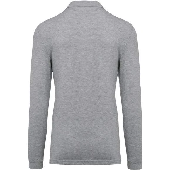 KARIBAN K256 - Polo Piqué Manches Longues Homme 12 KARIBAN K256 - Polo Piqué Manches Longues Homme – Image 12