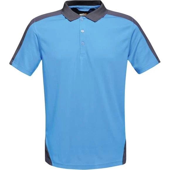 TRS174 - Polo Respirant Homme Contrast à Séchage Rapide 6 TRS174 - Polo Respirant Homme Contrast à Séchage Rapide – Image 6