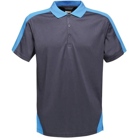 TRS174 - Polo Respirant Homme Contrast à Séchage Rapide 5 TRS174 - Polo Respirant Homme Contrast à Séchage Rapide – Image 5