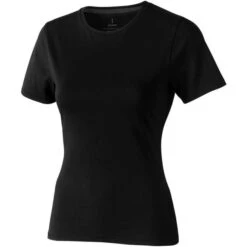 Elevate 38012 - T-shirt Manches Courtes Pour Femmes Nanaimo -Style au Travail aHR0cDovL21lZGlhMi5kZXNpZ25wYXJ0bmVyLmZyL2MvcC8xMTQyMC8xMTQyMC0xNTE2Ni0xLmpwZw